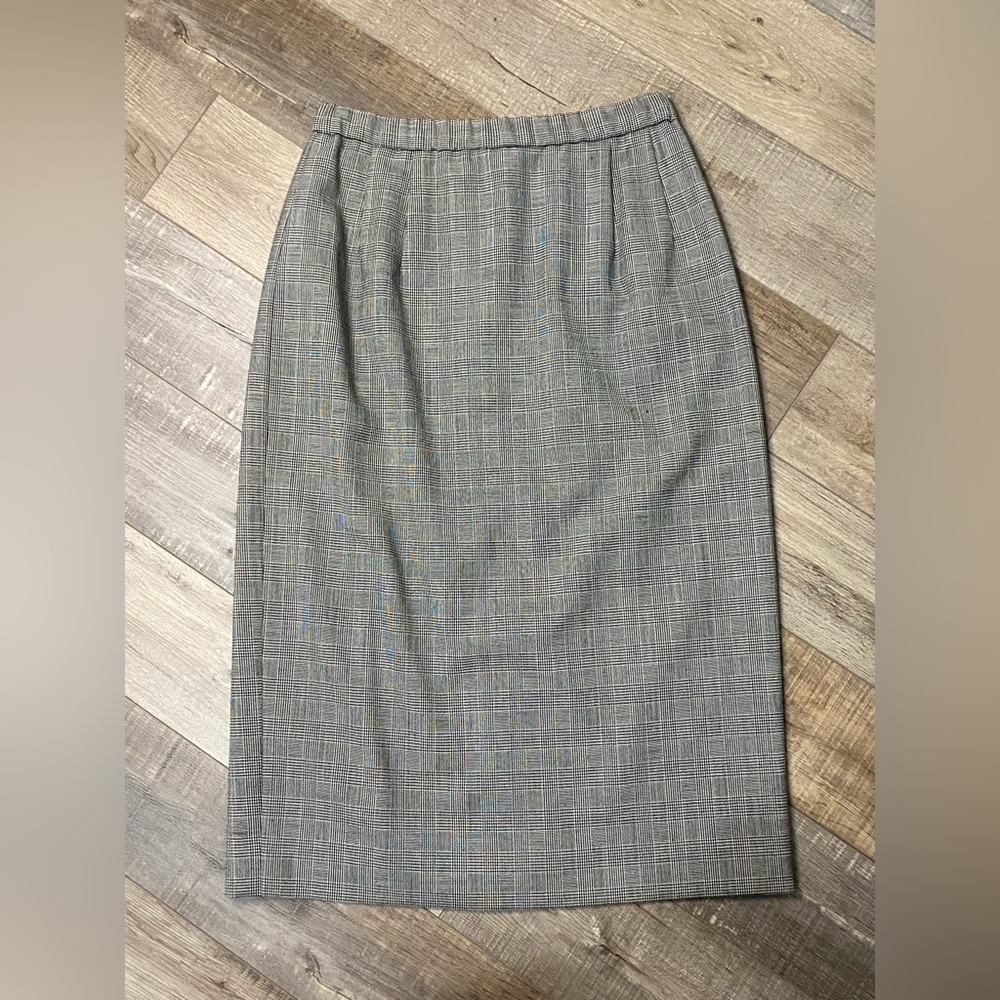 Pendleton Wool Pencil Skirt Size 8